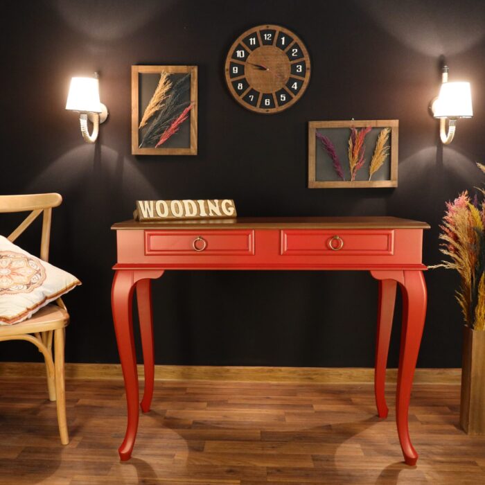 Wooding 120 Cm Masif Kırmızı Ceviz Dresuar