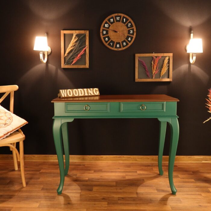 Wooding 100 Cm Masif Yeşil Ceviz Dresuar