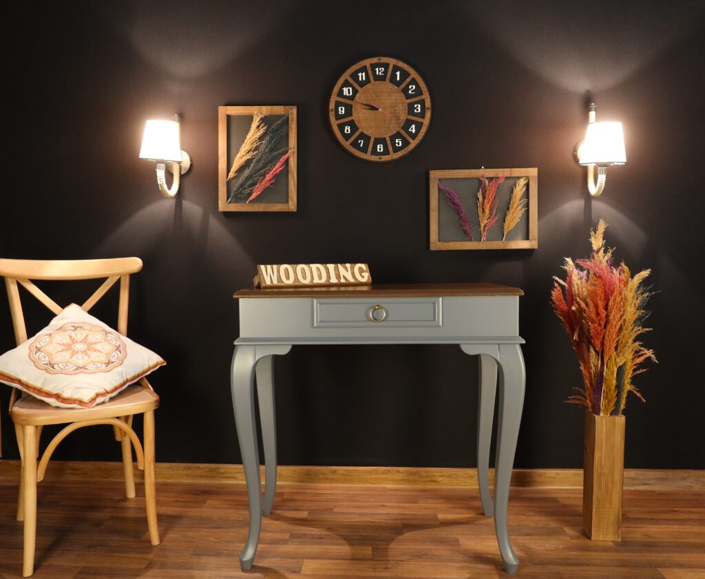 Wooding 80 Cm Masif Gri Ceviz Dresuar