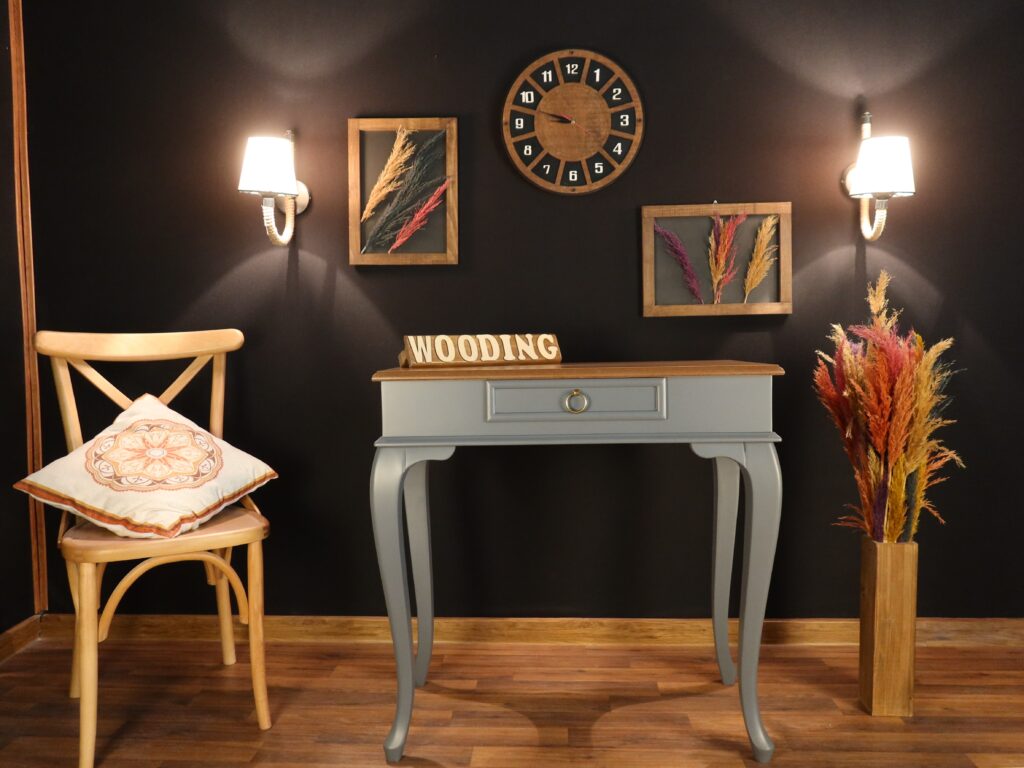 Wooding 80 Cm Masif Gri Naturel Dresuar