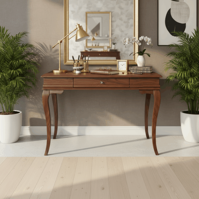 Wooding Mobilya 120 Cm Masif Rustik Ceviz Dresuar