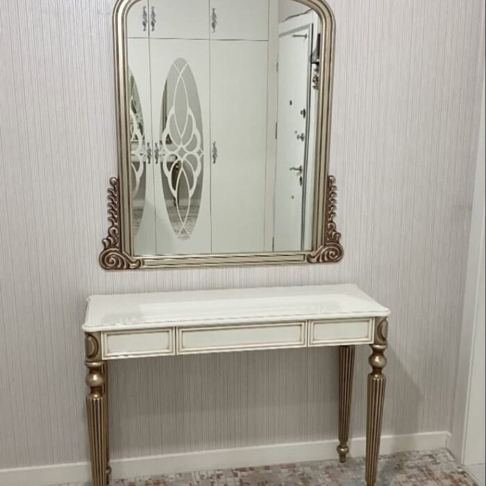 Wooding 85 Cm Masif Dresuar ve Ayna Takımı (Mehmet Bey Özel İlan)